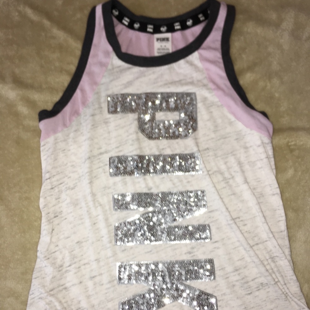 Pink by Victoria secret muscle shirt